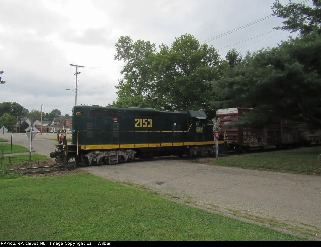 Ohio South Central Railroad (OSCR) 2153